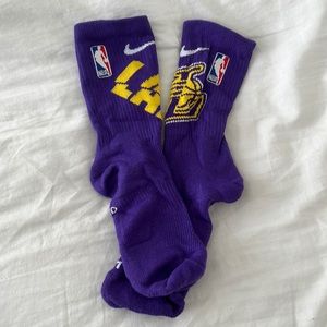 Lakers Nike socks
